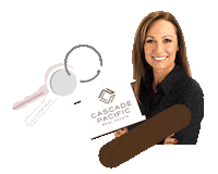 cascadepacificgroup cascade pacific real estate gina bachman Sticker