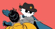 Batman Slapping GIF by okdstudio