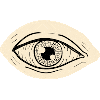 Eyes Sticker by Katherine Acosta