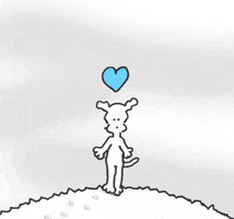 i love you cold outside GIF by Chippy the Dog