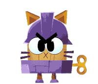 Angry Cat Sticker by Play Osmo