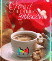 Good Morning Friends GIF by Murcianys LLC