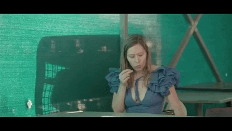 music video eating GIF by Polyvinyl Records