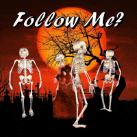 Follow Me Halloween GIF