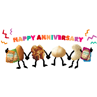 Happy Anniversary Celebration Sticker by Nature's Wonders