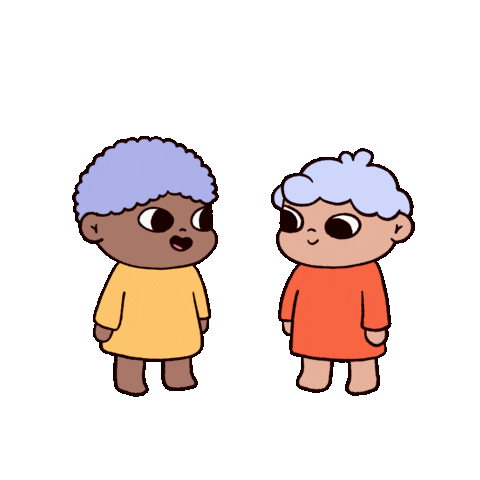 Friends Chibi Sticker by Happy Homies