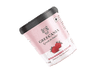 Greecania banana strawberry greek mango Sticker