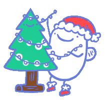 Christmas Tree Love Sticker