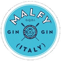 malfygin logo italy italian gin Sticker
