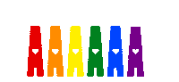 Gay Love Sticker by PFLAG National