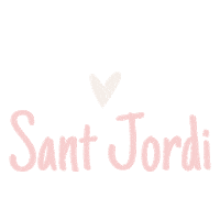Sant Jordi Love Sticker