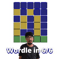 Wordle In 6 Sticker