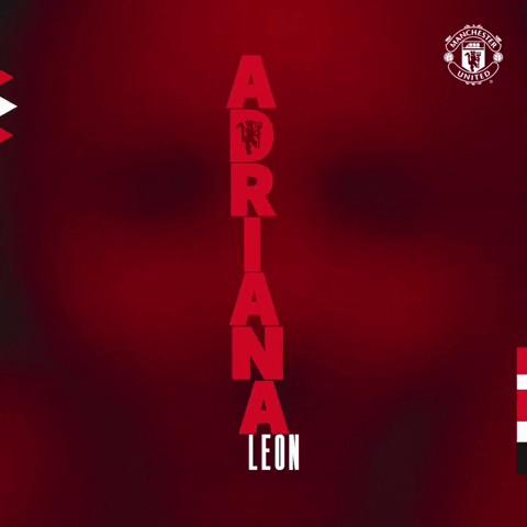 Adriana Leon Sport GIF by Manchester United