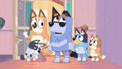 Uh Oh Eye Roll GIF by Bluey