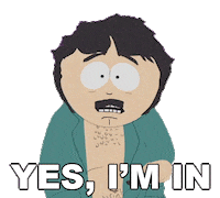 Randy Marsh Yes Sticker by South Park