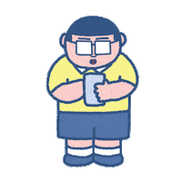 Playing Mobile Phone Sticker by SOWINGHONG