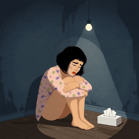 Sad Sticker GIF by World Of Women