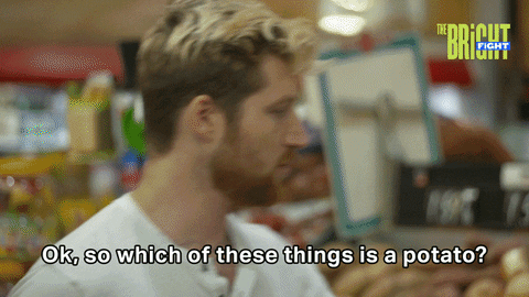 confused potato GIF by AT&T Hello Lab