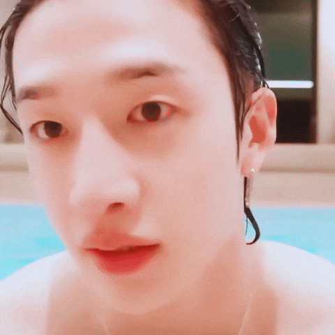 Side Eye Bang Chan GIF