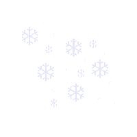 Natal Floco De Neve Sticker