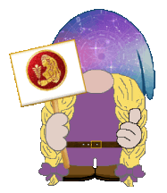 Zodiac Gnome Sticker