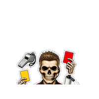 Soccer Halloween Sticker