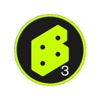 Level 3 Bb Sticker by Beyond Bouldering