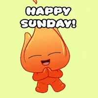 Happy Sunday Gratitude GIF by Playember