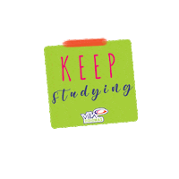Keepstudying Sticker by Villa dos Idiomas