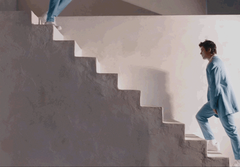 Flip Stairs GIF by Asher Angel