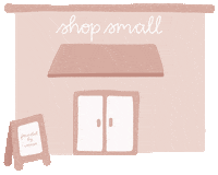 Shop Small Pop Up Sticker by The Little Market