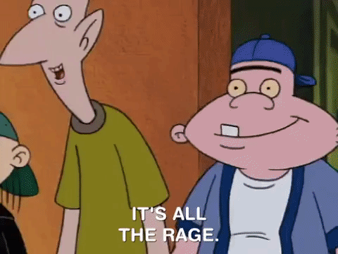 hey arnold nicksplat GIF
