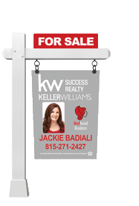 KellerWilliamsRedheadRealtor real estate realtor sold sign Sticker