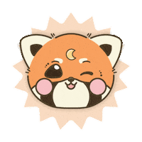 lightupkshop happy cute star wink Sticker