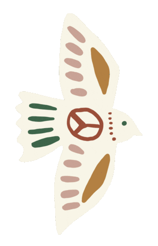 LittleBeacon giphyupload christmas peace bird Sticker