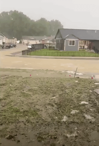 Flash Flooding Hits Neighborhood in Billings, Montana
