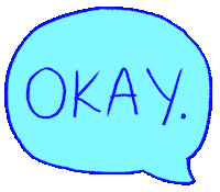 Text Ok Sticker by Katharine Kow