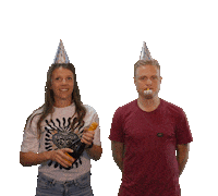 Verkocht Celebrating Sticker by Videodynamics