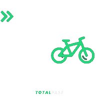 Fitness Bike Sticker by TotalPass Oficial
