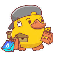 Black Friday Shopping Sticker by FOMO Duck