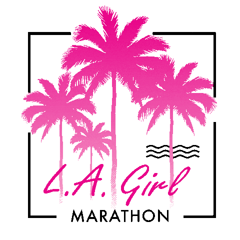 Pink Runner Sticker by L.A. Girl