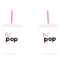popdrinks genie cheers pop drinks Sticker