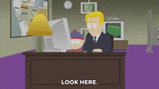 serious eric cartman GIF by South Park 