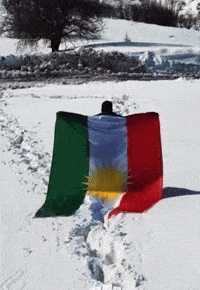 ahmed4bdullah flag kurdistan kurd kurdish GIF