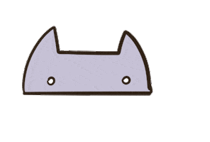 Indicate Look Here Sticker