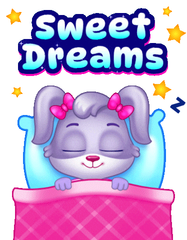 Sleepy Good Night Sticker by Lucas and Friends by RV AppStudios