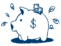 bankaust money pig finance savings Sticker