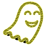 Ghost Upcycling Sticker