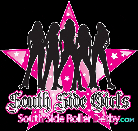 SouthSideRollerDerby giphygifmaker roller derby south side roller derby south side girls GIF