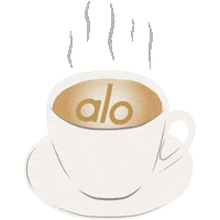 los angeles coffee Sticker by Alo Yoga
